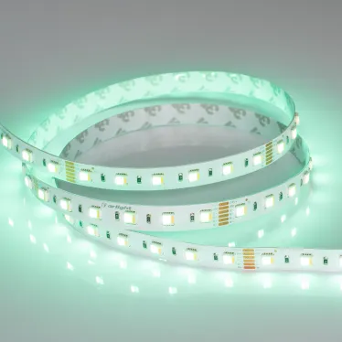 Лента LED RT-B60-12мм 24V RGBW-MIX-5-in-1 (20 W/m, IP20, 5060, 5м) (ARL, Открытый)