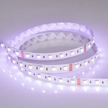 Лента LED RT-B60-12мм 24V RGBW-MIX-5-in-1 (20 W/m, IP20, 5060, 5м) (ARL, Открытый)