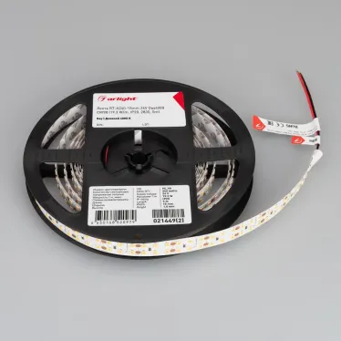 Лента светодиодная RT-A240-15mm 24V Day4000 CRI98 (19.2 W/m, IP20, 2835, 5m) (arlight, 19.2 Вт/м, IP20) | 021449(2) | Arlight