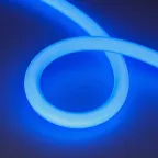 Лента герметичная MOONLIGHT-BLACK-SIDE-G280-D25mm 24V RGB 360deg (14.4 W/m, IP65, 3m, wire x1) (Arlight, Вывод боковой, 3 года)
