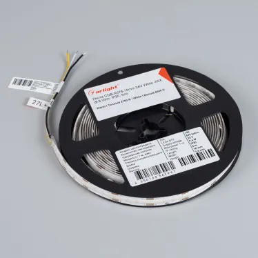 Лента COB-X576-10мм 24V White-MIX (9.6 W/m, IP20, 5м) (Изменяемая ЦТ)