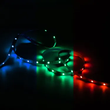 Лента светодиодная LED 5050/30RGB+30W-SMD 6 Вт/м 390 лм/м RGBW DC 12В IP20 10мм комплект лента и драйвер (блистер 3м) Basic Gauss