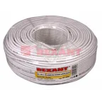 Кабель RG-58 A/U (50 Ом), Cu/Al/Cu 64 % (бухта 100 м) белый  | 01-2001 | REXANT