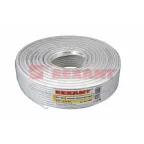 Кабель RG-59U+Cu, (64%), 75 Ом, 100м., белый | 01-2641 | REXANT