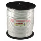 Кабель RG-6U, (64%), 75 Ом, 305м., белый | 01-2203 | REXANT