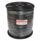 Кабель RG-6U+CU, (64%), 75 Ом, 305м., черный (OUTDOOR) | 01-2232 | REXANT