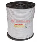 Кабель RG-6U+CU, (64%), 75 Ом, 305м., белый | 01-2231 | REXANT