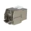 Модуль Keystone Jack RJ-45(8P8C) FTP экранированный CAT6A 180град самозажимной