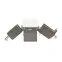 Модуль Keystone Jack RJ-45(8P8C) FTP экранированный CAT6A 180град самозажимной