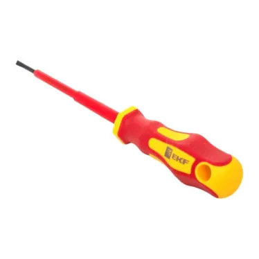 Отвертка Master SL2.5x80 мм 1000В EKF Basic|sl-2.5-80-mas-in|EKF