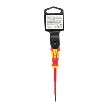 Отвертка Master SL2.5x80 мм 1000В EKF Basic|sl-2.5-80-mas-in|EKF