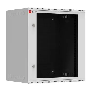 Шкаф телекоммуникационный настенный 12U (600х450) стекло, Astra A Basic