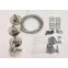 Крепления для светодиодных панелей серии PROM-3 UFL-H01 SILVER 100 POLYBAG
