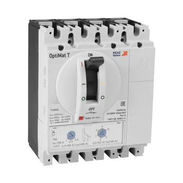 Выключатель автоматический OptiMat T125H TM 100A 3P