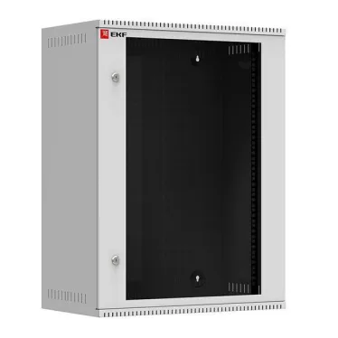 Шкаф телекоммуникационный настенный 15U (600х350) стекло, Astra A Basic