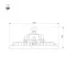 Светильник светодиодный SP-ARIVA-DIM-R350-200W White5000 (BK, 90 deg, 230V, 0-10V) (ARL, IP65 металл, 5 лет)