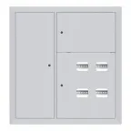Щит этажный 4 кв. слаботочка слева (1000х950х160) Basic