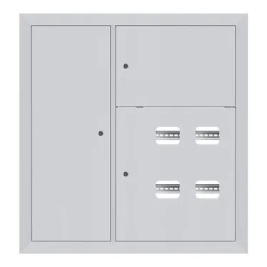 Щит этажный 4 кв. слаботочка слева (1000х950х160) Basic