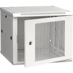 Шкаф LINEA W 9U 600x600 мм дверь перфорированная RAL7035
