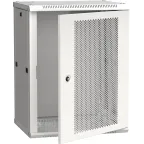 Шкаф LINEA W 18U 600x450 мм дверь перфорированная RAL7035
