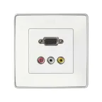 Simon 75 Механизм Коннектор VGA HD15, мама + 3RCA,  S82, S82N, 82 Detail | 7500092-039 | Simon