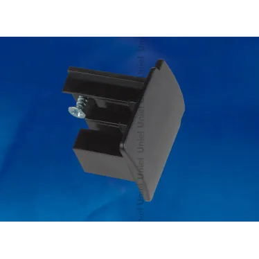 Заглушка торцевая для шинопровода чёрная UFB-C41 BLACK 1POLYBAG