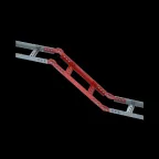 Вертикальный шарнирный угол 70х600х1,5 мм | LSHL70-600-1.5 | КМ-профиль