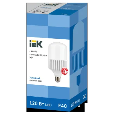Лампа светодиодная HP 120Вт 230В 6500К E40 IEK