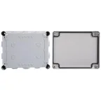 Коробка прямоугольная - 180x140x86 - Программа Plexo - IP 55 - IK 07 - серый - 10 кабельных вводов - 750 °C | 092052 | Legrand