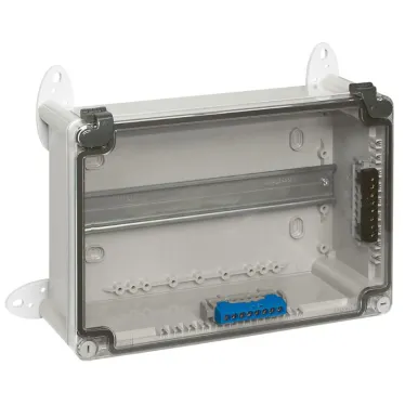 Коробка промышленная пластиковая - IP55 - IK07 - RAL 7035 - 270x170x86 мм - сплошная крышка | 035970 | Legrand