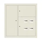 Щит этажный 4 кв. слаботочка слева RAL9002 (1000х950х150) EKF PROxima