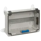 Коробка промышленная пластиковая - IP55 - IK07 - RAL 7035 - 180x140x86 мм - сплошная крышка | 035950 | Legrand