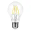 Лампа светодиодная LED 7вт Е27 теплый FILAMENT