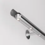 Светильник светодиодный ALT-LODESTAR-HANDRAIL-R27-1.5W Warm3000 (GR, 30x60 deg, 12-24V) (ARL, IP67 металл, 3 года)