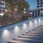 Светильник светодиодный ALT-LODESTAR-HANDRAIL-R27-1.5W Warm3000 (GR, 30x60 deg, 12-24V) (ARL, IP67 металл, 3 года)