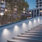Светильник светодиодный ALT-LODESTAR-HANDRAIL-R27-1.5W Day4000 (GR, 30x60 deg, 12-24V) (ARL, IP67 металл, 3 года)