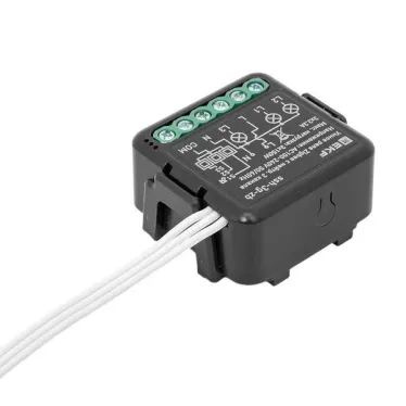 Умное реле в подрозетник 3-канальное с нейтралью Zigbee EKF Connect Select