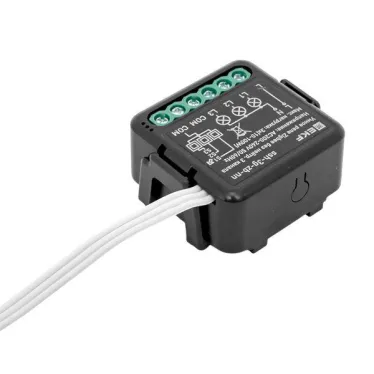 Умное реле в подрозетник 3-канальное без нейтрали Zigbee EKF Connect Select