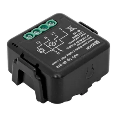 Умное реле в подрозетник 1-канальное с нейтралью 16А Zigbee EKF Connect Select PRO