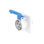                  Розетка скрытой установки IP44 16A 2P+E 230V
               