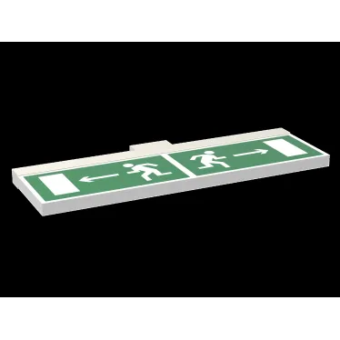 Оповещатель пожарный световой BS-TRIOLA-10-F1-24 White