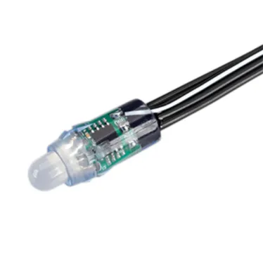 Модуль светодиодный герметичный управляемый DMX-UVR-D12 12V Green (0.3W, IP67, 90deg) (ARL, пластик, 5 лет)