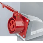                  Розетка NCA-SR114-16-380 стационарная наружная 16А 3P+PE IP44
               
