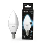 Лампа светодиодная LED 7 Вт 550 лм 4100К свеча нейтральный E14 AC 220В шаговое диммирование выключателем Black Gauss
