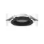 Светильник светодиодный DL-01 Pro 100 мм 10 Вт 4000 К CRI90 120х49 мм IP65/40 RAL9005 черный муар с рассеивателем опал