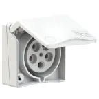                  Розетка встраиваемая 32А/400V/3P+N+E/IP44
               