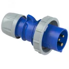                  Вилка кабельная 32А/230V/1P+N+E/IP67
               