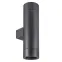 Светильник светодиодный LGD-RAY-WALL-TWIN-R65-2x12W Warm3000 (GR, 6 deg, 230V) (ARL, IP65 металл, 3 года)