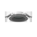                  Светильник светодиодный DL-01 Pro 100 мм 13 Вт 4000 К CRI90 120х49 мм IP65/40 RAL7045 серый муар с защитным силикатным стеклом DALI
               