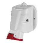                  Розетка наружная с безвинтовыми клеммами IP44 32A 3P+E+N 400В
               